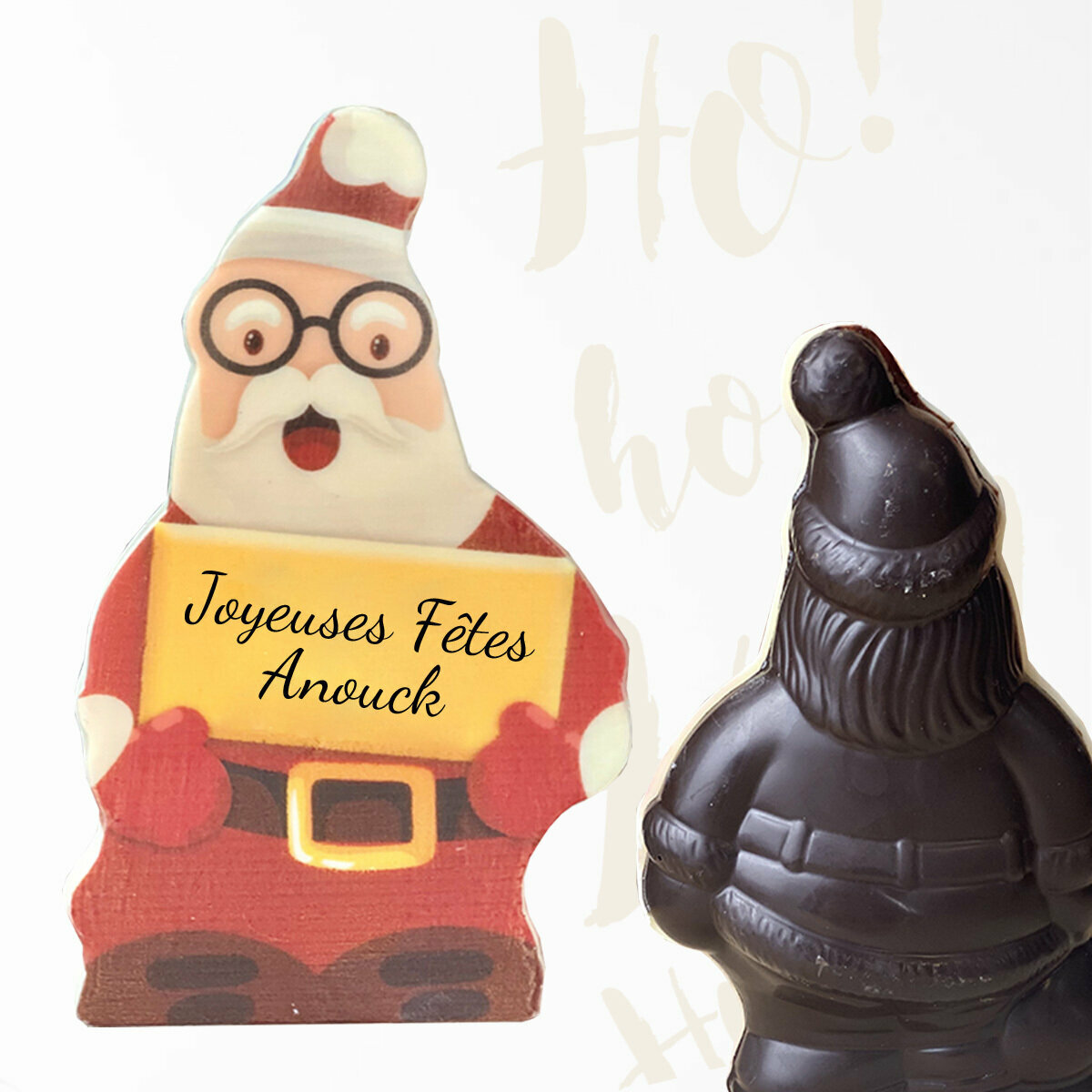 Cadeau Moulage du Père-Noël en Chocolat Lait idéal Enfants et