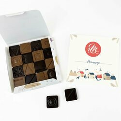 Carr de 16 chocolats design village