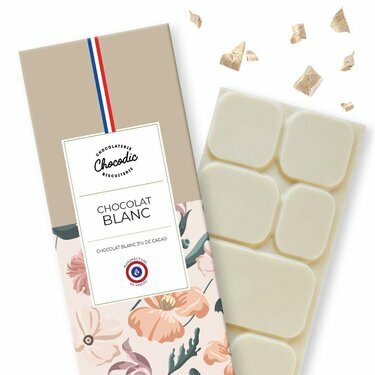 Tablette de Chocolat Blanc