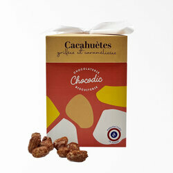 Coffret de cacahute caramlises de la collection color