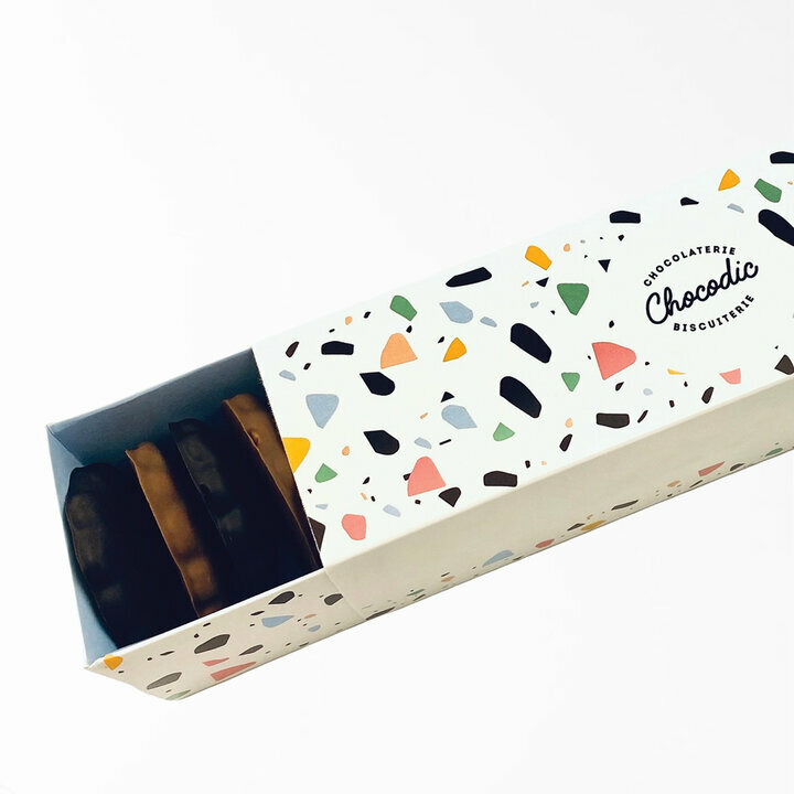 Coffret Biscuits enrobs de chocolat