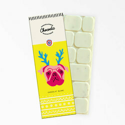 Tablette de chocolat de Nol Saveur Chocolat Blanc