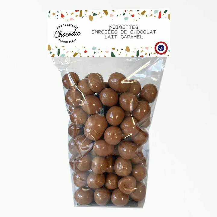 Sachet de Nol de Noisettes Lait-Caramel enrobes de chocolat