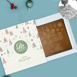 Carte  Croquer Modle 2025 Entreprise coffret thme Sapin