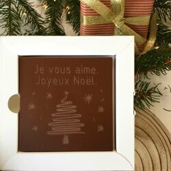 Carte  Croquer Sapin  personnaliser avec votre message grav