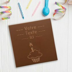 Carte  Croquer Cupcake