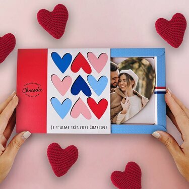 Coffret Maxi Coeur Photo - Saint Valentin