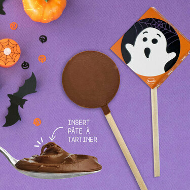 Sucette pâte à tartiner - Halloween Sucette pâte à tartiner - Halloween