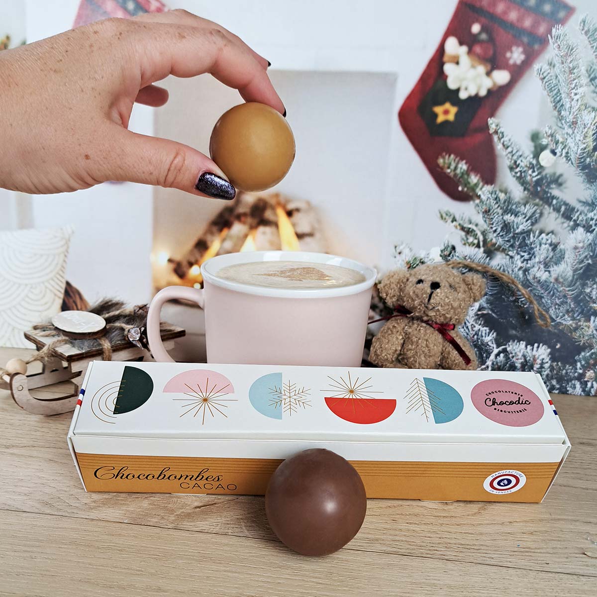 Chocobombes de noel 